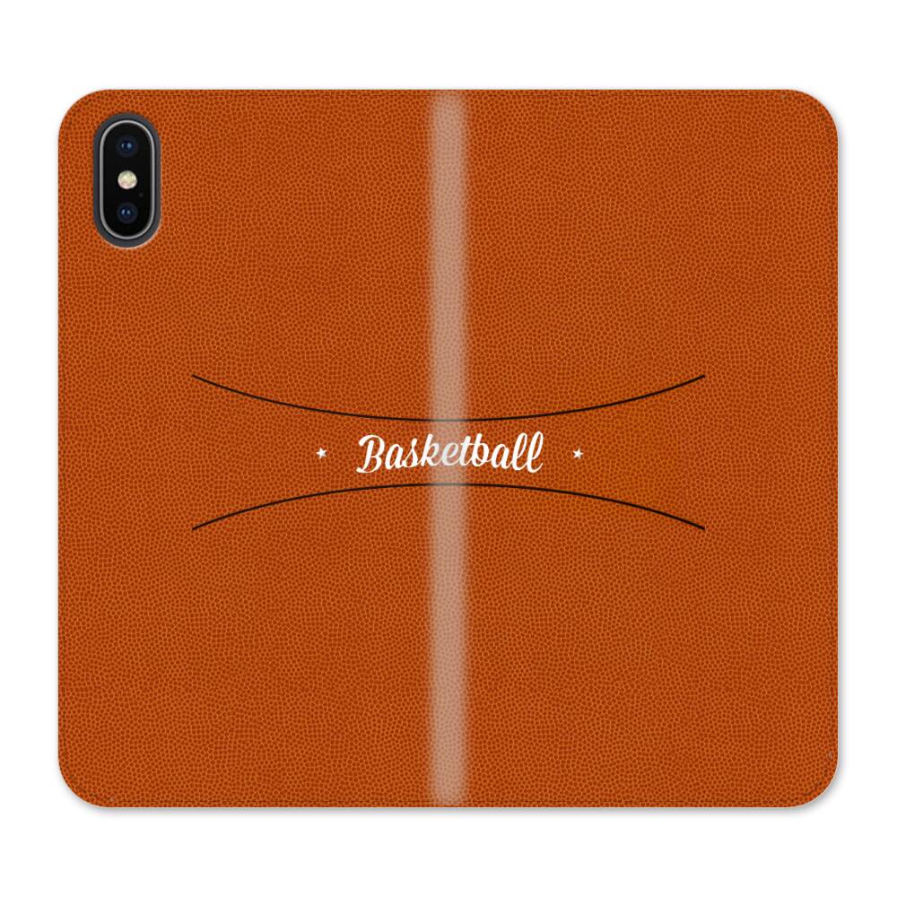 Basketball Textur Iphone Xs Max Wallet Leder Hulle Hulleplus